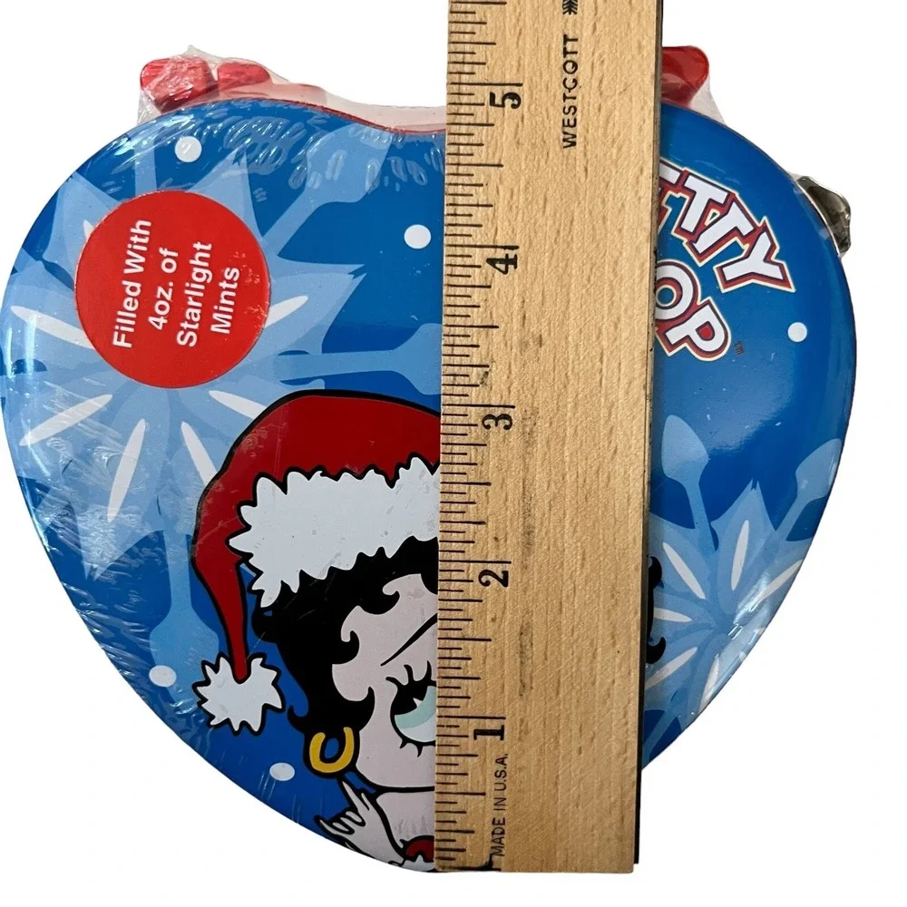 Vintage Betty Boop Tin Lunch Box 4oz Starlight Mints Sealed Candy 2000
